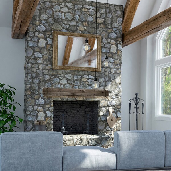 Elements Cavalli Rustic 45IN Mantel